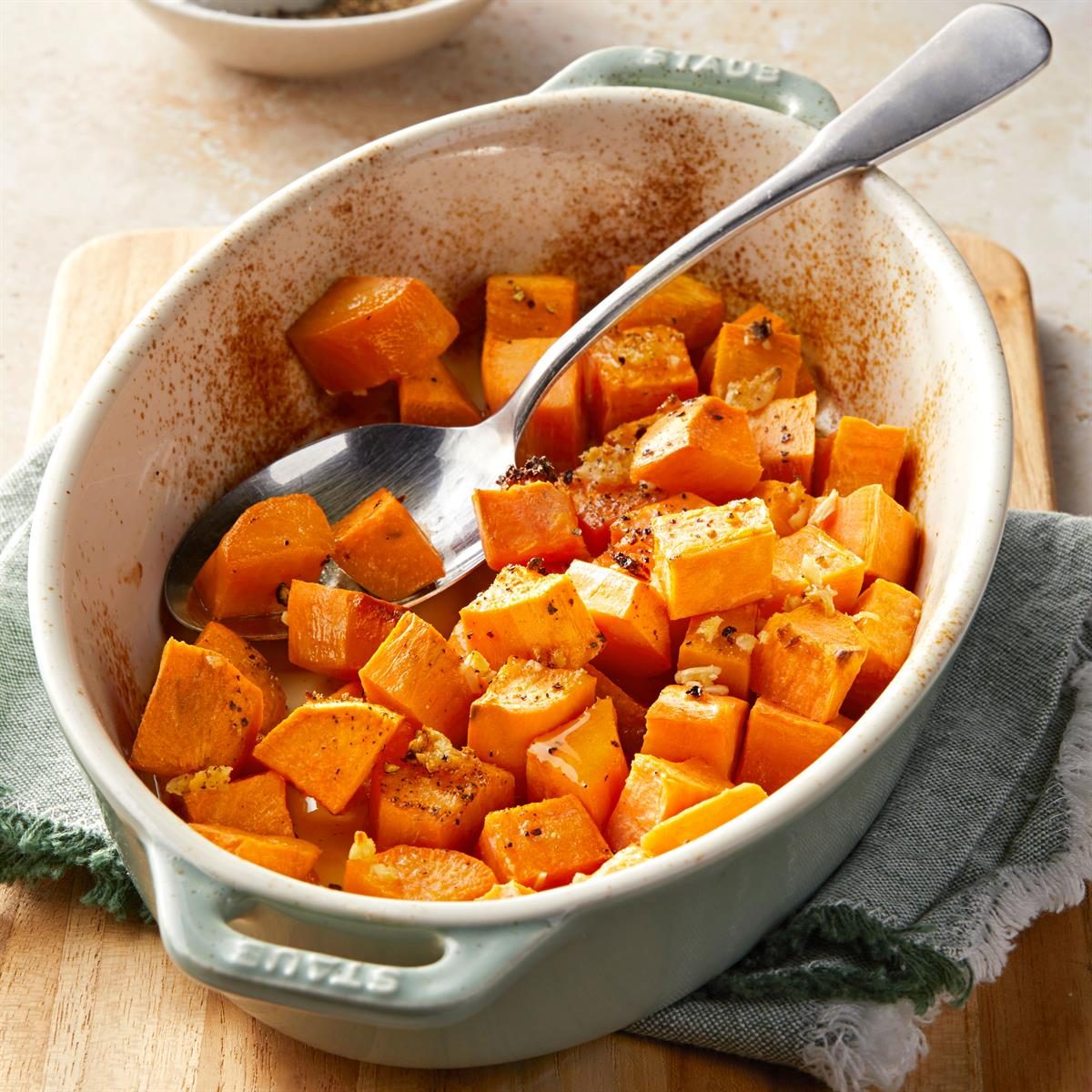 Oven Roasted Sweet Potatoes: Savory Balsamic & Garlic Recipe