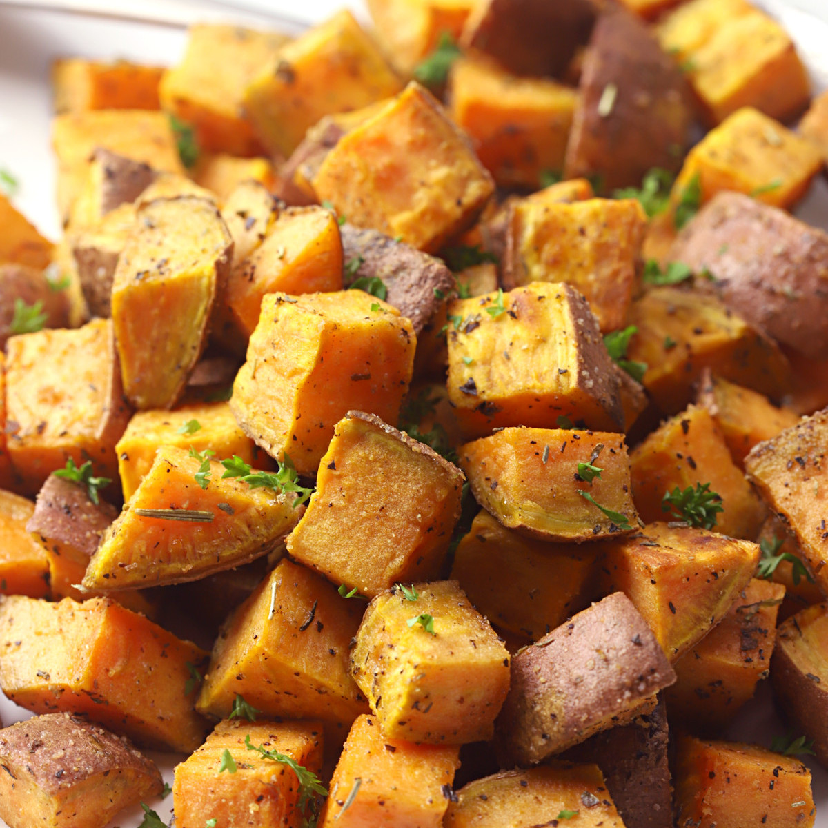 Sweet & Savory Roasted Sweet Potatoes: Easy Holiday Side